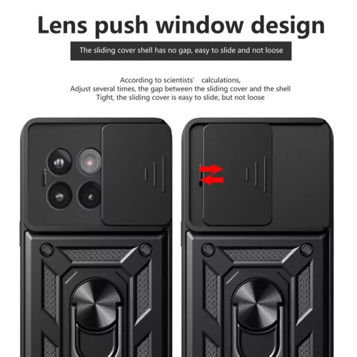 Techsuit - CamShield ütésálló tok - OnePlus 13R - Rose Gold