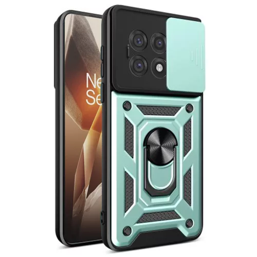 Techsuit - CamShield ütésálló tok - OnePlus 13R - Zöld
