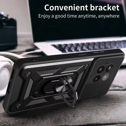 Techsuit - CamShield ütésálló tok - OnePlus 13R - Zöld