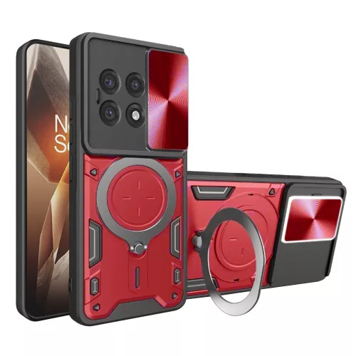 Techsuit - CamGuard Pro tok - OnePlus 13R - Piros