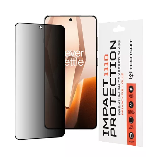 Techsuit - 111D Privacy Full Glue - OnePlus 13R - Black