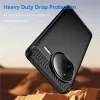 Techsuit - Carbon szilikon tok - Xiaomi Poco F7 Pro - Fekete