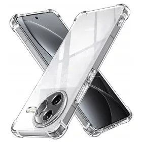   Techsuit - Shockproof Átlátszó Ütésálló Szilikon tok - Xiaomi Poco F7 Ultra - Átlátszó