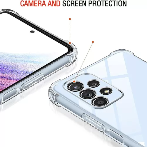 Techsuit - Shockproof Átlátszó Ütésálló Szilikon tok - Xiaomi Poco C40 - Átlátszó