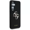 Guess - Silicone 4G Big Metal Logo (GUHCS25SS4SMDK) - Samsung Galaxy S25 - Black