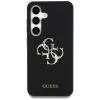Guess - Silicone 4G Big Metal Logo (GUHCS25SS4SMDK) - Samsung Galaxy S25 - Black