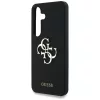 Guess - Silicone 4G Big Metal Logo (GUHCS25SS4SMDK) - Samsung Galaxy S25 - Black