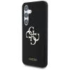 Guess - Silicone 4G Big Metal Logo (GUHCS25SS4SMDK) - Samsung Galaxy S25 - Black
