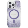 Guess - Resin Bottom Glitter MagSafe (GUHMP16LRGRGEU) - iPhone 16 Pro - Purple