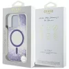 Guess - Resin Bottom Glitter MagSafe (GUHMP16LRGRGEU) - iPhone 16 Pro - Purple