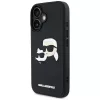 Karl Lagerfeld - 3D Design (KLHCP16SRBCKCHLK) - iPhone 16 - Rubber Karl&Choupette