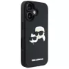 Karl Lagerfeld - 3D Design (KLHCP16SRBCKCHLK) - iPhone 16 - Rubber Karl&Choupette