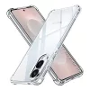Techsuit - Shockproof Átlátszó Ütésálló Szilikon tok - Samsung Galaxy S25 Edge - Átlátszó