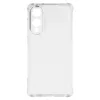Techsuit - Shockproof Átlátszó Ütésálló Szilikon tok - Samsung Galaxy S25 Edge - Átlátszó
