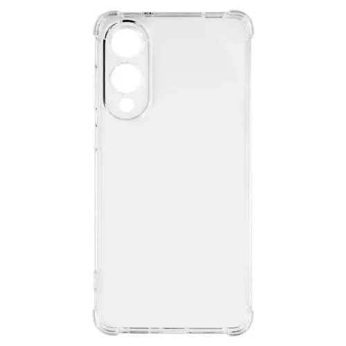 Techsuit - Shockproof Átlátszó Ütésálló Szilikon tok - Samsung Galaxy S25 Edge - Átlátszó