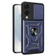 Techsuit - CamShield ütésálló tok - Samsung Galaxy S25 Edge - Kék