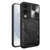 Techsuit - CamGuard Pro tok - Samsung Galaxy S25 Edge - Fekete