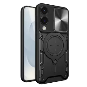   Techsuit - CamGuard Pro tok - Samsung Galaxy S25 Edge - Fekete