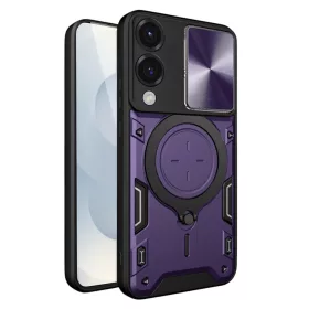 Techsuit - CamGuard Pro tok - Samsung Galaxy S25 Edge - Lila