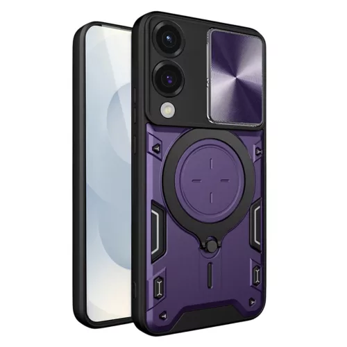 Techsuit - CamGuard Pro tok - Samsung Galaxy S25 Edge - Lila