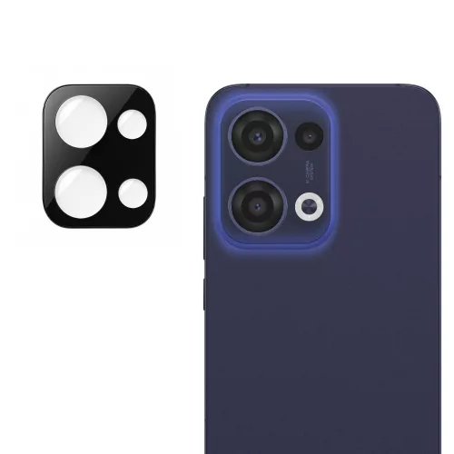 Techsuit - Full Camera Glass - Oppo Reno13 - Black
