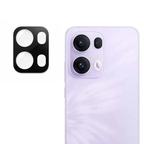 Techsuit - Full Camera Glass - Oppo Reno13 Pro - Black