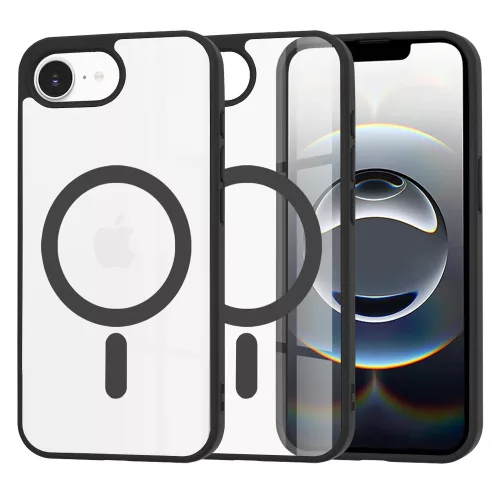 Techsuit - MagSafe Pro tok - iPhone 16e / iPhone 17e - Fekete
