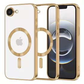   Techsuit - Luxury Crystal MagSafe - iPhone 16e / iPhone 17e - Gold