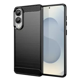   Techsuit - Carbon szilikon tok - Samsung Galaxy S25 Edge - Fekete