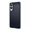 Techsuit - Carbon szilikon tok - Samsung Galaxy S25 Edge - Kék