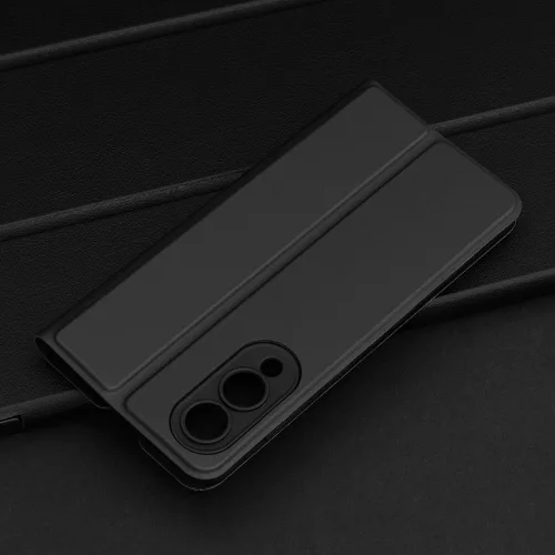 Techsuit - Magskin Book - Samsung Galaxy S25 Edge - Black