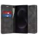 Techsuit - Confy Cover kinyitható tok - Samsung Galaxy S25 Edge - Fekete