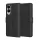 Techsuit - Leather Folio - Samsung Galaxy S25 Edge - Black