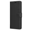 Techsuit - Leather Folio - Samsung Galaxy S25 Edge - Black