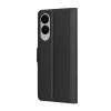 Techsuit - Leather Folio - Samsung Galaxy S25 Edge - Black