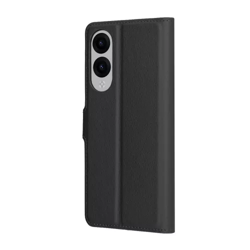 Techsuit - Leather Folio - Samsung Galaxy S25 Edge - Black