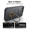 Torras - Ostand Spin MagSafe Series tok - iPhone 16e - Fekete