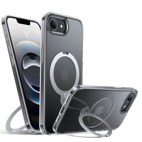   Torras - Ostand Spin MagSafe Series tok - iPhone 16e - Átlátszó