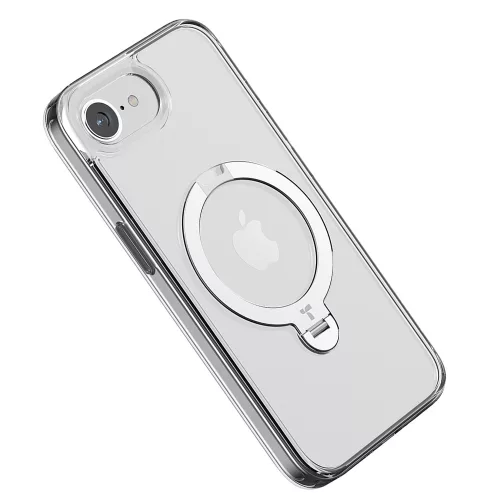 Torras - Ostand Spin MagSafe Series - iPhone 16e / iPhone 17e - Clear