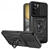 Techsuit - CamShield ütésálló tok - Realme C75 / Realme 14x - Fekete
