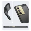 Techsuit - Carbon szilikon tok - Realme C75 / Realme 14x - Fekete