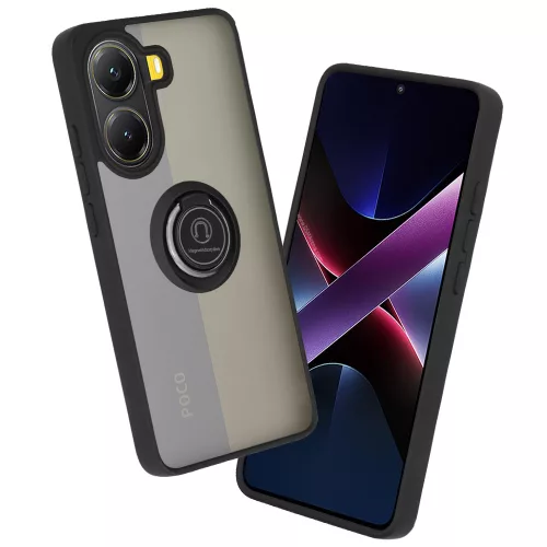 Techsuit - Glinth - Xiaomi Poco X7 Pro - Fekete