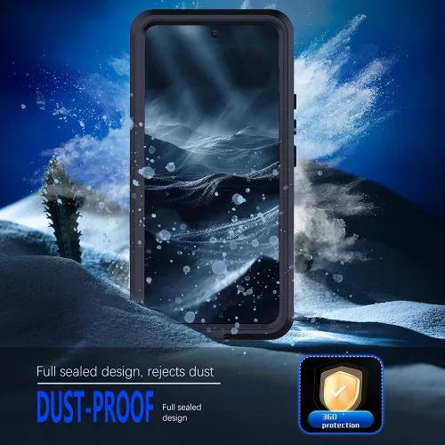 ShellBox - Waterproof IP68 Case - Xiaomi Redmi Note 14 Pro 5G / Poco X7 - Black