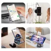 Techsuit - Premium Autós tartó vezeték nélküli töltéssel ChargeMagX (HOLD253) - N52 Mágnes, Powerful Tapadókorong, Műszerfalra - Black