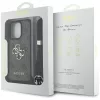 Guess - Keménytok 4G Nagy Logó Zsinóros Pánttal (GUHCP16LP4GMGCRW) - iPhone 16 Pro - Barna