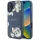 Guess - Virágos MagSafe (GUHMP16SPGNMPLMB) - iPhone 16 - Kék