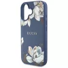 Guess - Virágos MagSafe (GUHMP16SPGNMPLMB) - iPhone 16 - Kék