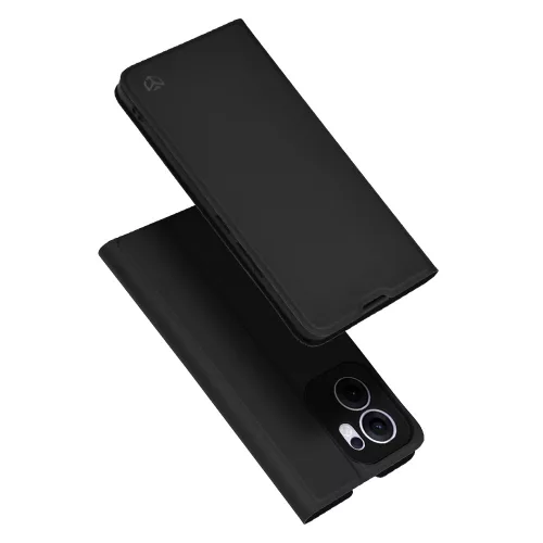 Techsuit - Magskin Book - Oppo Reno13 F 4G / Reno13 F 5G / Reno13 FS 5G - Black