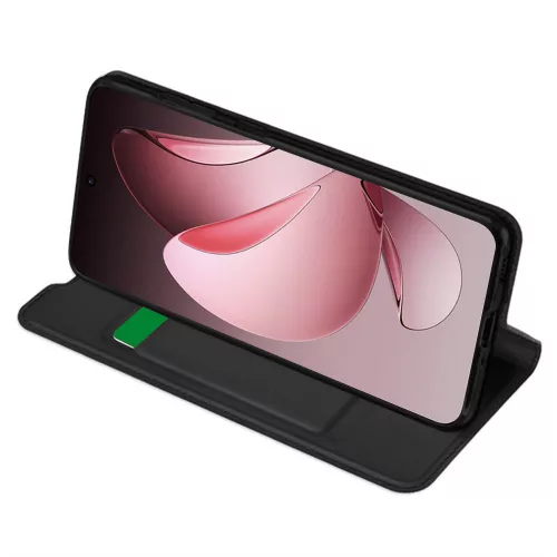 Techsuit - Magskin Book - Oppo Reno13 F 4G / Reno13 F 5G / Reno13 FS 5G - Black