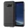 Techsuit - Carbon szilikon tok - Samsung Galaxy S8 - Fekete